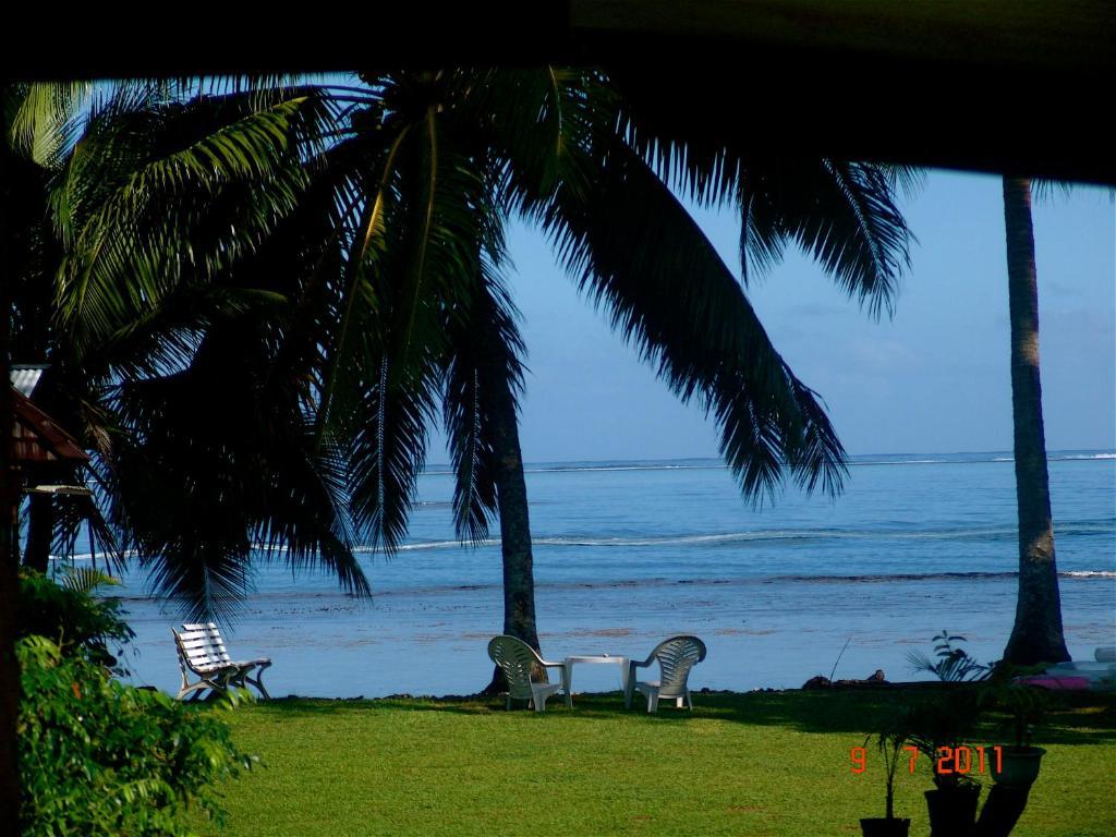 Teahupoo Tauhanihani Village Lodge La Vague Bleue الغرفة الصورة